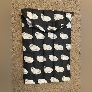Baggu Fluffy Cat 13” Laptop Sleeve